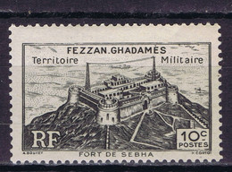 France Fezzan 1946 Architecture, Military Fortress - Otros & Sin Clasificación