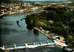 Joigny * Vue Panoramique Aérienne * Le Barrage D'epizy Et La Vallée De L'yonne - Joigny