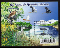Nouvelle Calédonie 2015 - BF "Hérons De Nouvelle Calédonie" - Neuf ** - Storks & Long-legged Wading Birds