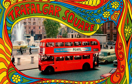 Autobus Ancien Anglais De Marque ? * Bus Uk * Trafalgar Square London * Londres - Bus & Autocars