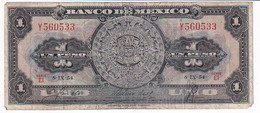 Mexico 1 Peso 1954 - Mexico