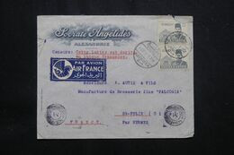 EGYPTE - Enveloppe Commerciale De Alexandrie Pour La France En 1940 Avec Contrôle Postal - L 64780 - Briefe U. Dokumente