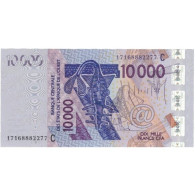 Billet, West African States, 10,000 Francs, 2003, 2003, KM:118Aa, SPL - Westafrikanischer Staaten