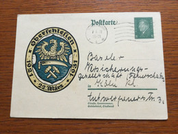 K23 Deutsches Reich Ganzsache Stationery Entier Postal P 190 Oberschlesien Von Düsseldorf - Stamped Stationery