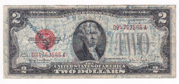 USA - $2 DOLLARS 1928 - Biljetten Van De Verenigde Staten (1928-1953)