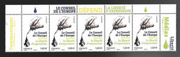 France 2021 - Yv N° 181 ** - Le Conseil De L'Europe Défend La Liberté D'expression - Ongebruikt