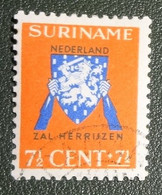 Suriname - NVPH - 197 - 1941 - Gebruikt - Cancelled - Vrij Nederland - Suriname ... - 1975