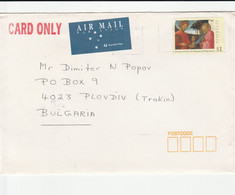 Australia Letter To Bulgaria - Cartas & Documentos