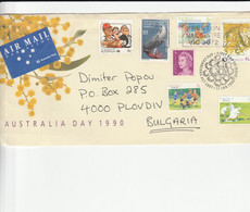 Australia Letter To Bulgaria - Cartas & Documentos