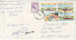 Cuba Postally Used Cover - Covers & Documents