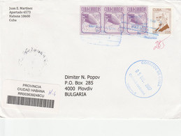 Cuba Postally Used Cover - Briefe U. Dokumente