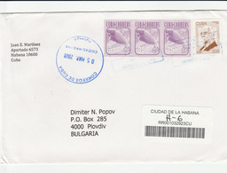 Cuba Postally Used Cover - Briefe U. Dokumente