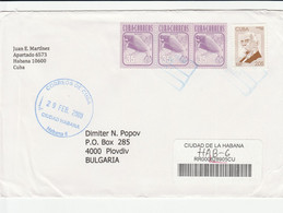 Cuba Postally Used Cover - Covers & Documents