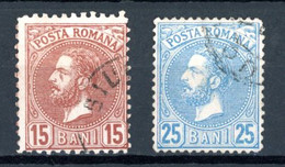 Roumanie   Y&T   55 - 56    Obl.   ---   Parfait état - 1858-1880 Moldavia & Principality