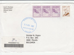 Cuba Postally Used Cover - Cartas & Documentos