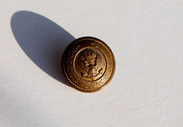 BOUTON UNIFORME - MILITAIRE MARINE ARMEE NAVAL - AIGLE COURONNE ANCRE - D:23mm            (2202.58) - Buttons