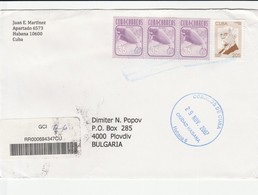 Cuba Postally Used Cover - Cartas & Documentos