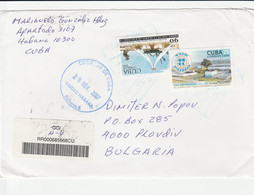 Cuba Postally Used Cover - Brieven En Documenten