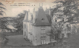 Veretz         37             Le Château   Façade Sud Ouest     (voir Scan) - Other & Unclassified