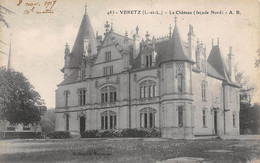 Veretz         37             Le Château   Façade Nord     (voir Scan) - Andere & Zonder Classificatie