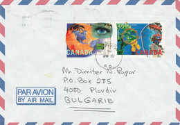Canada Letter To Bulgaria - Cartas & Documentos