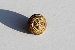 BOUTON UNIFORME - MILITAIRE MARINE ARMEE NAVAL - AIGLE COURONNE ANCRE - D:14mm            (2202.62) - Buttons