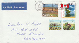 Canada Letter To Bulgaria - Briefe U. Dokumente