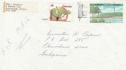 Canada Letter To Bulgaria - Brieven En Documenten