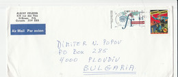 Canada Letter To Bulgaria - Covers & Documents