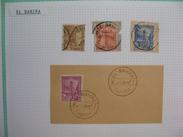 Tunisie Oblitération Bilingue Choisies, Lot De Timbres,  El Bahira  Voir Scan - Used Stamps