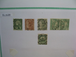 Tunisie Oblitération Bilingue Choisies, Lot De Timbres,     El Alem  Voir Scan - Used Stamps