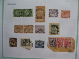 Tunisie Oblitération Bilingue Choisies, Lot De Timbres,   Djebibina   Voir Scan - Used Stamps