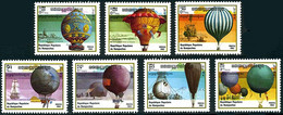 Cambodge Cambodia Kampuchea 1983 Balloons Montgolfier, FNRS-1, Le Globe (YT 393, Mi 488, St Gibbons 446) - Altri (Aria)