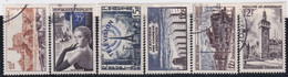 France   .  Y&T    .   6 Timbres    .       O    .    Oblitéré - Used Stamps