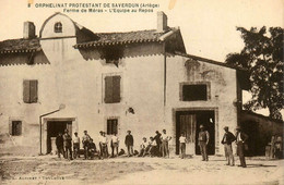 Saverdun * Orphelinat Protestant * Ferme De Méras , L'équipe Au Repos - Autres & Non Classés