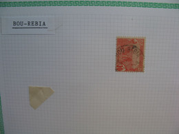 Tunisie Oblitération Bilingue Choisies, Lot De Timbres,    Bou Rebia  Voir Scan - Used Stamps