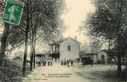 Mazières En Gatine * La Gare ( Vue Extérieure ) * Ligne Chemin De Fer Deux Sèvres - Mazieres En Gatine