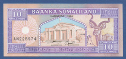 SOMALILAND  - P.2b – 10 SL SHILIN 1996 UNC Serie AN225974 - Autres - Afrique