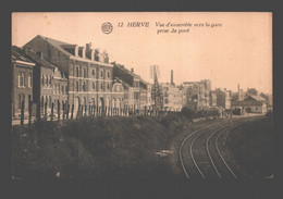 Herve - Vue D'ensemble Vers La Gare Prise Du Pont - Ed. Albert - Herve