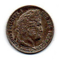 L Phillipe  - 1/4  Franc 1835 A -  état  TB + - Autres & Non Classés