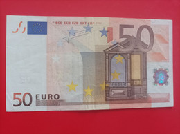 50 EURO ITALIA(S) J062A1, FIRST POSITION, TRICHET - 50 Euro