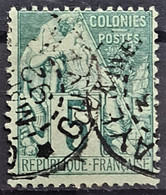 GUYANE FRANCAISE 1892 - Canceled - YT 19 - 5c - Usados