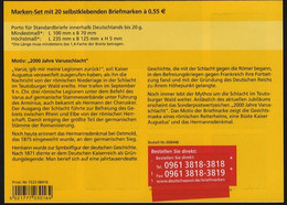 Bund Markenheftchen MH 79 La Mit Großem Roten Bestell-Aufkleber - Booklets