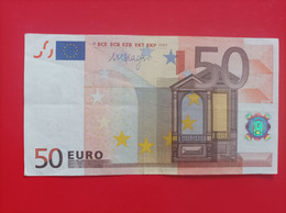 50 EURO BELGICA(Z) T035A1 First Position, DRAGHI - 50 Euro