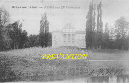 WAESMUNSTER - Kasteel Van Mr Vermeulen - Carte Circulé En 1906 - Waasmunster