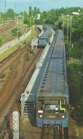 UNDERGROUND SUBWAY METRO RAIL RAILWAY RAILROAD TRAIN BKV KOBANYA-KISPEST END STATION BUDAPEST * Top Card 0435 2 Hungary - Métro