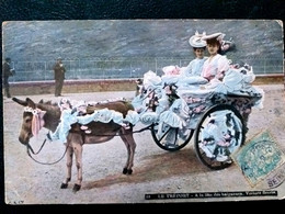 76 ,le Tréport , à La Fête Des Baigneurs  ,voiture Fleurie ...1906 - Le Treport