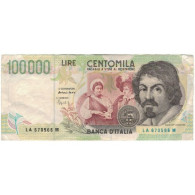 Billet, Italie, 100,000 Lire, 1994, 1994-05-06, KM:117a, TTB - 100000 Liras