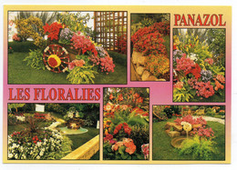 CPSM 87   PANAZOL    -      MULTIVUES LES FLORALIES - Panazol