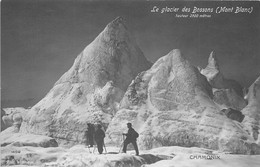 74-CHAMONIX- (MONT-BLANC) LE GLACIER DES BOSSONS - HAUTEUR 2500 M - Chamonix-Mont-Blanc
